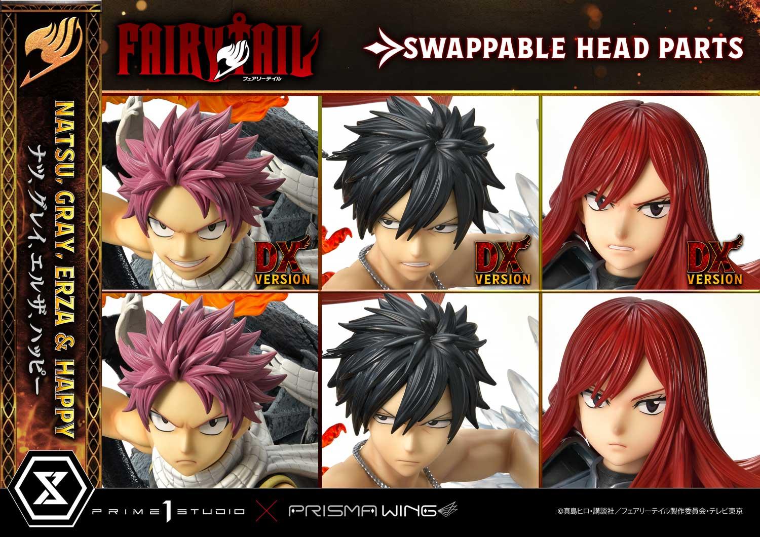 TV animation FAIRY TAIL NATSU, GRAY, ERZA AND HAPPY DX image 3