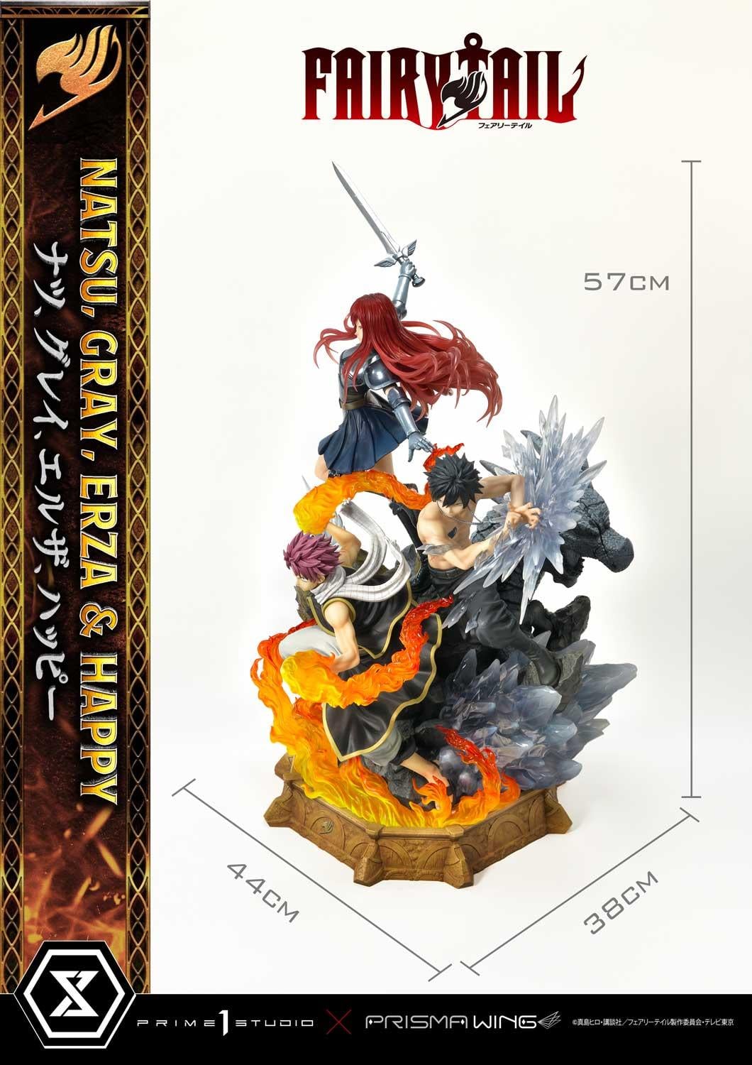 TV animation FAIRY TAIL NATSU, GRAY, ERZA AND HAPPY DX image 6