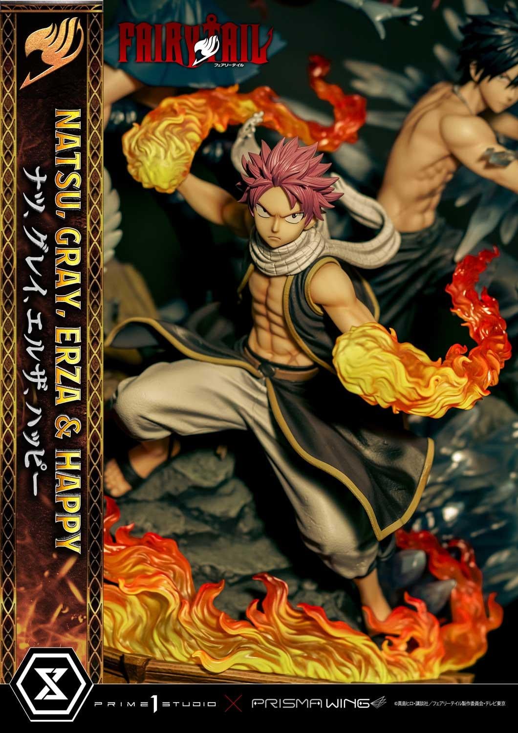 TV animation FAIRY TAIL NATSU, GRAY, ERZA AND HAPPY DX image 7