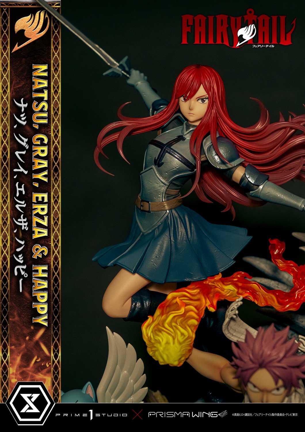 TV animation FAIRY TAIL NATSU, GRAY, ERZA AND HAPPY DX image 9