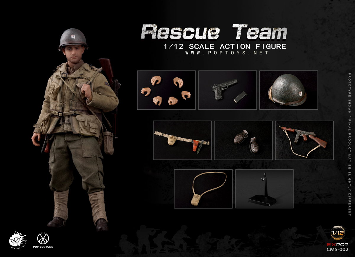 Classic Film Series Captain of US Rescue Team in World War II image 10