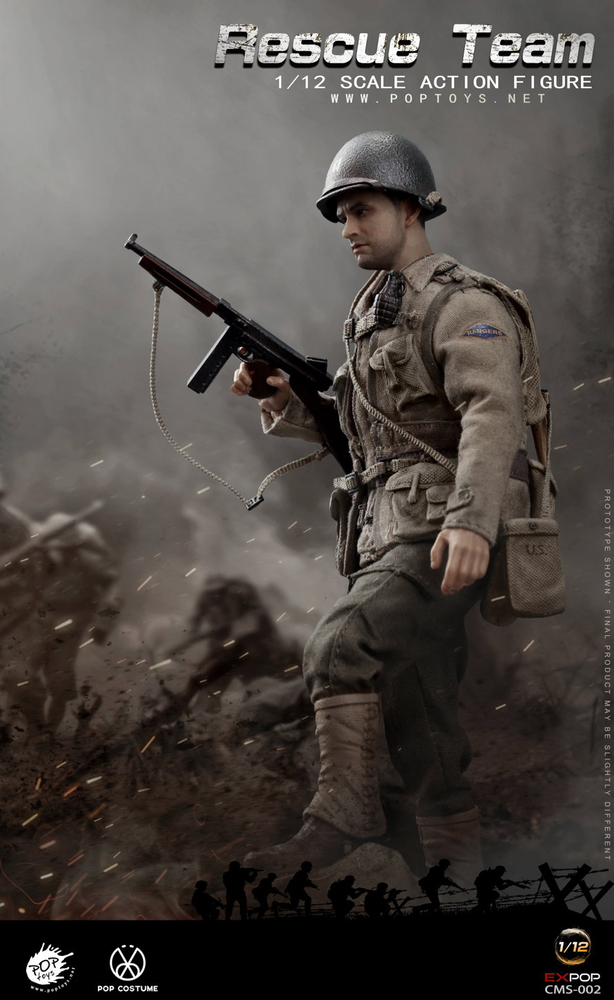 Classic Film Series Captain of US Rescue Team in World War II image 4