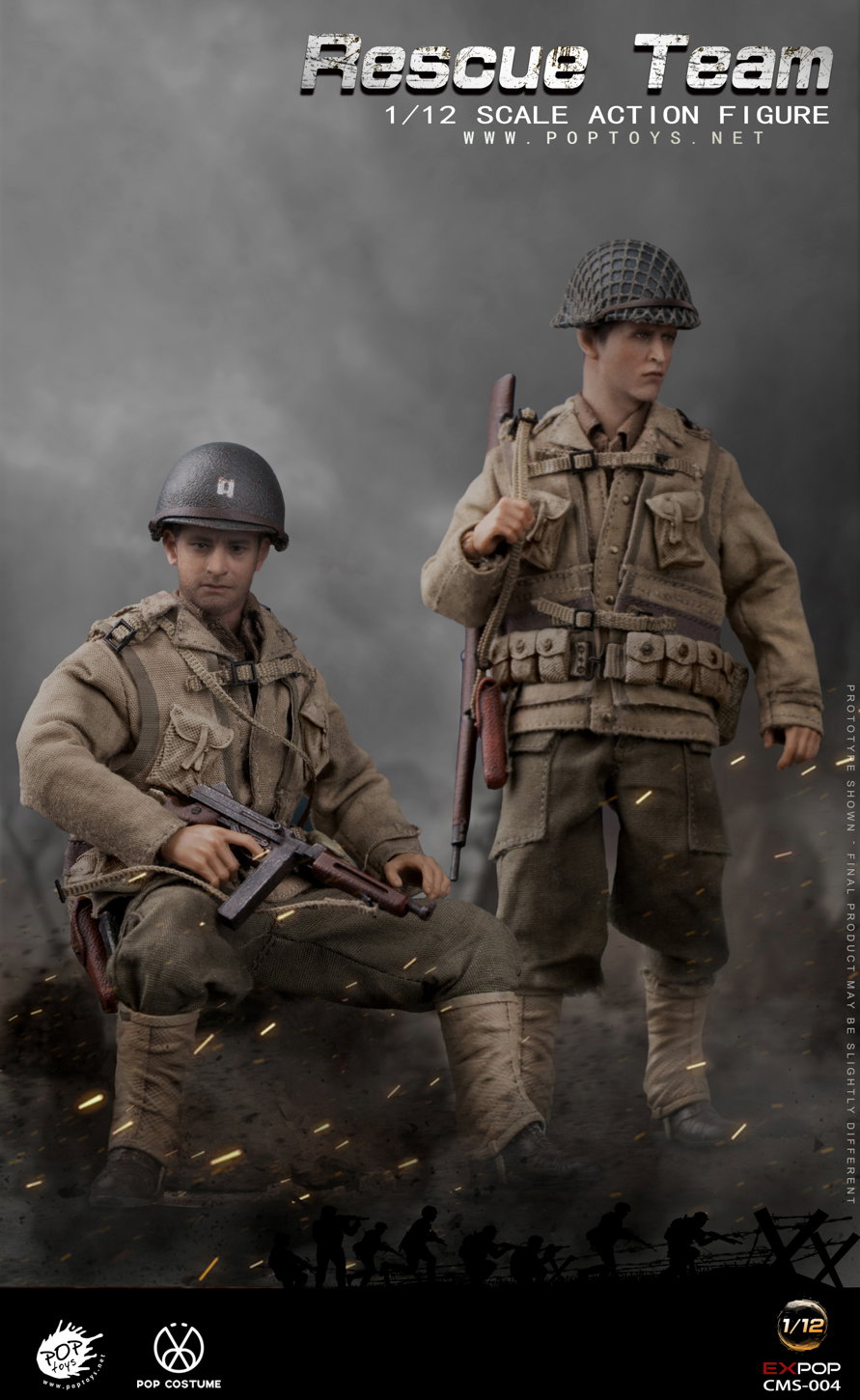 Classic Film Series Captain of US Rescue Team in World War II image 6