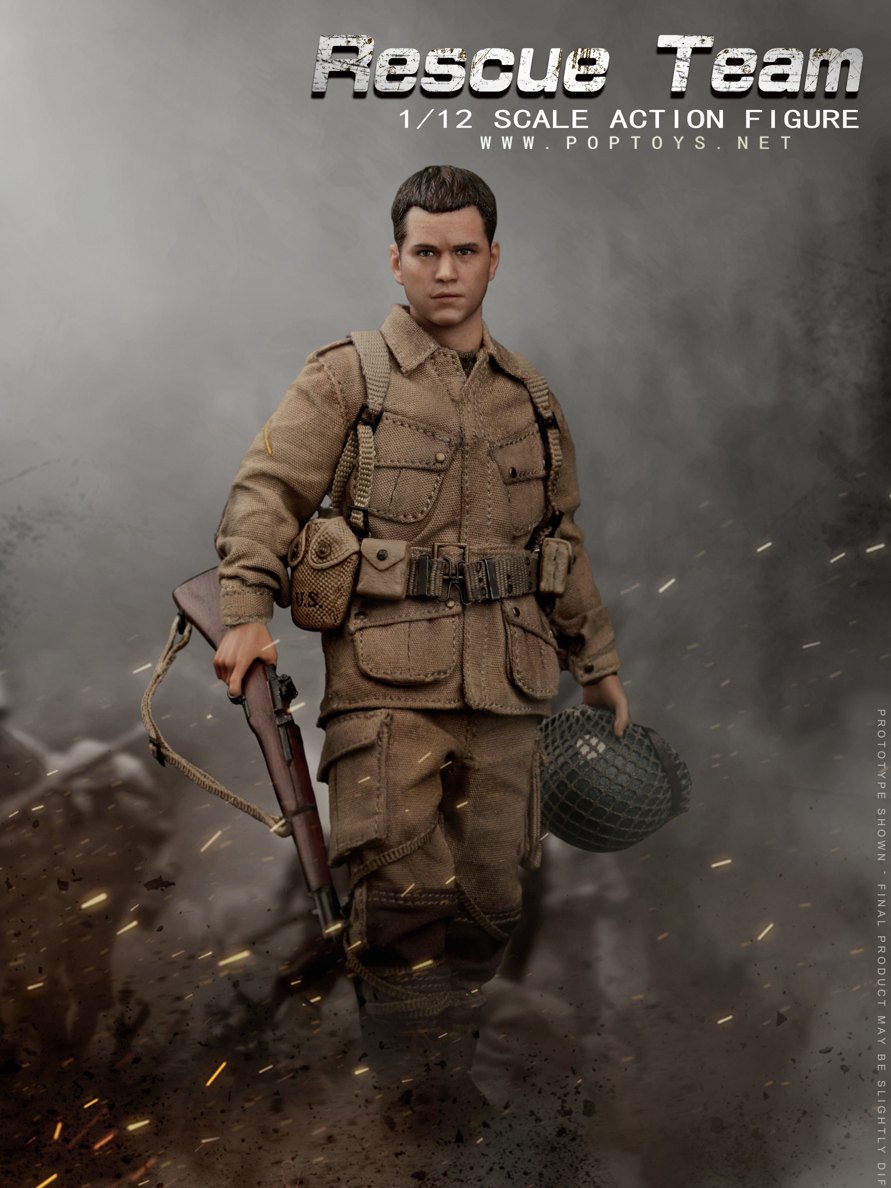 World War II US Rescue Team Captain / Sniper / Soldier image 1