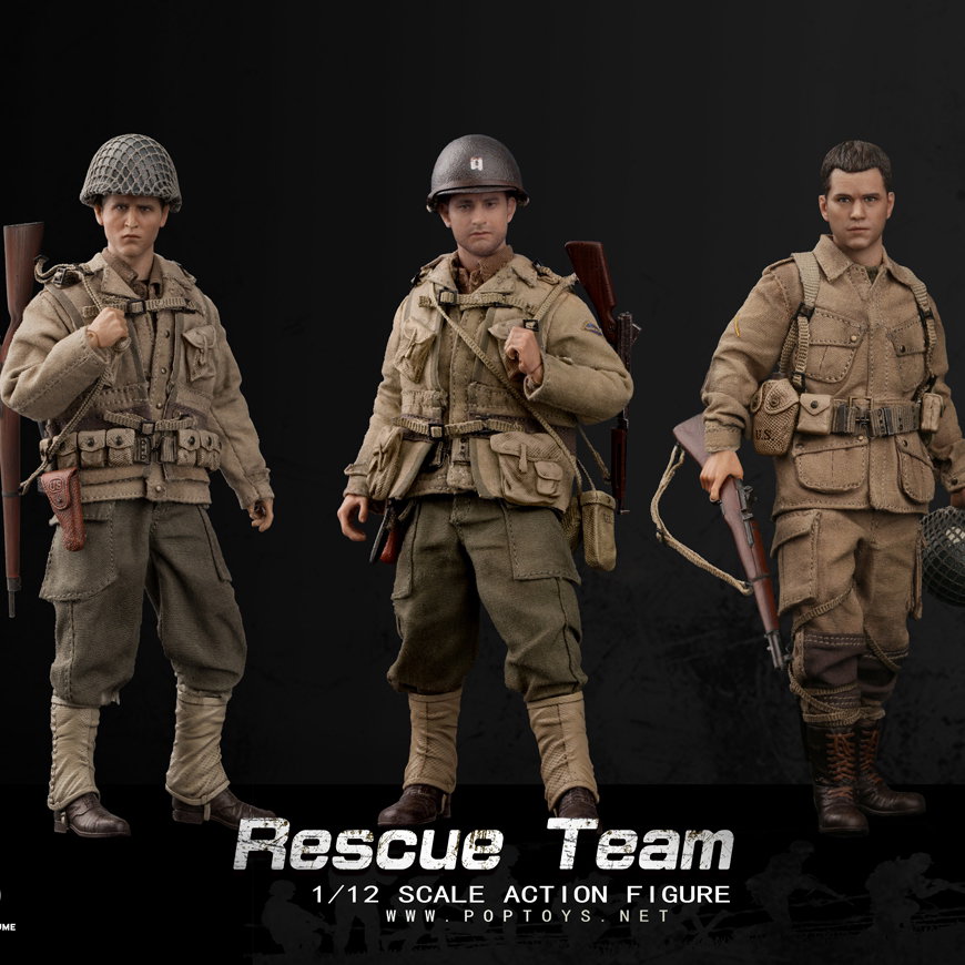 World War II US Rescue Team Captain / Sniper / Soldier image 3