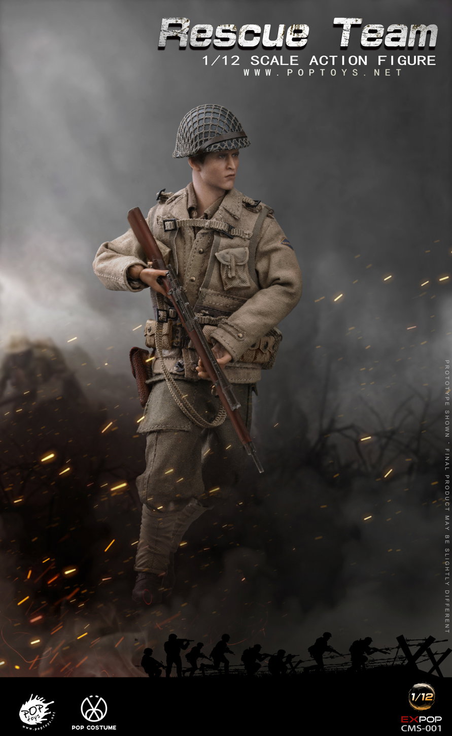 World War II US Rescue Team Captain / Sniper / Soldier image 5