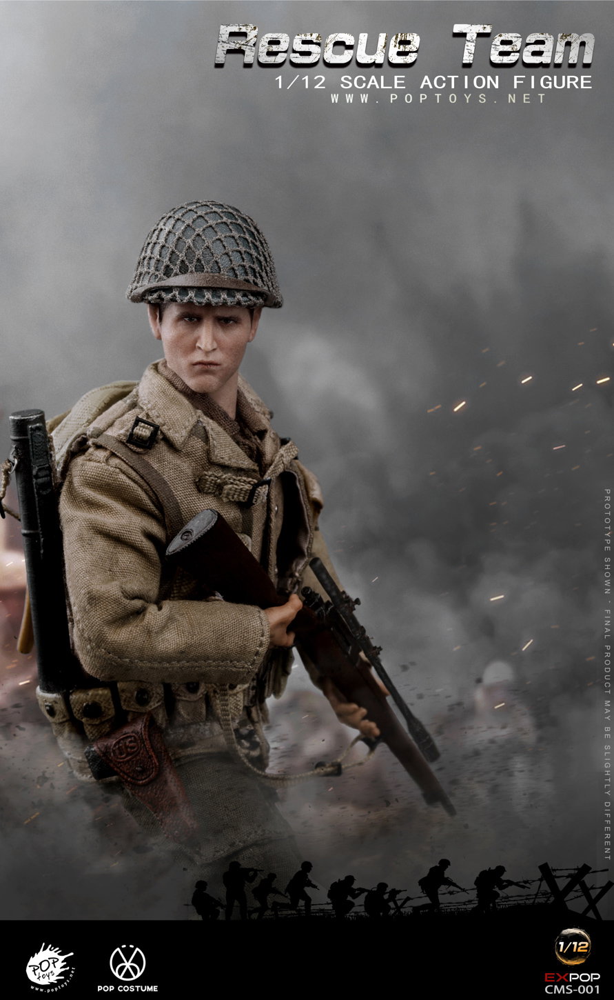 World War II US Rescue Team Captain / Sniper / Soldier image 6