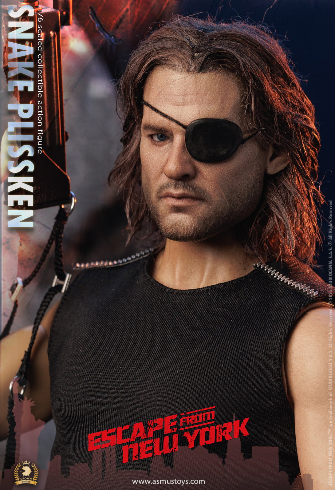Snake Plissken REAL HAIR VERSION image 10