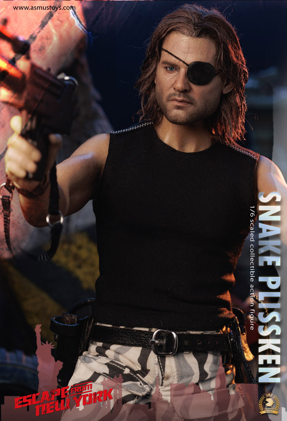 Snake Plissken REAL HAIR VERSION image 4
