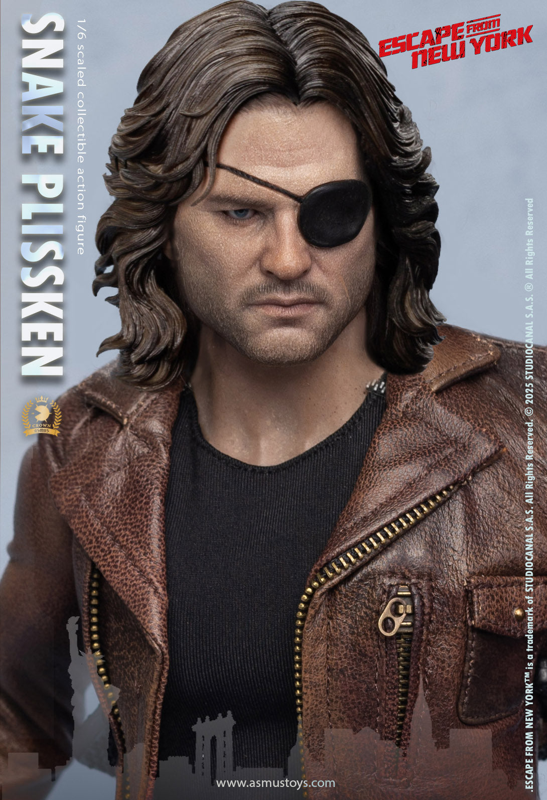 Snake Plissken SCULPTED HAIR VERSION image 2
