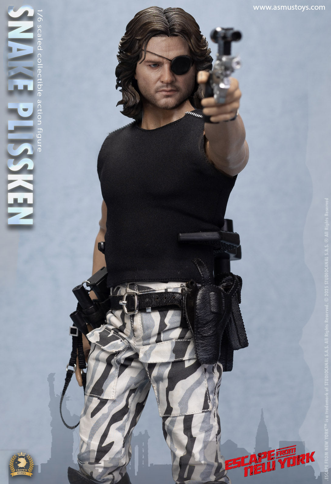 Snake Plissken SCULPTED HAIR VERSION image 9