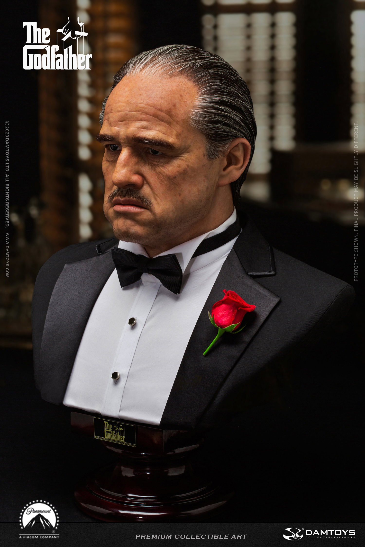1972 1/1 scale silicone collector's edition bust image 3