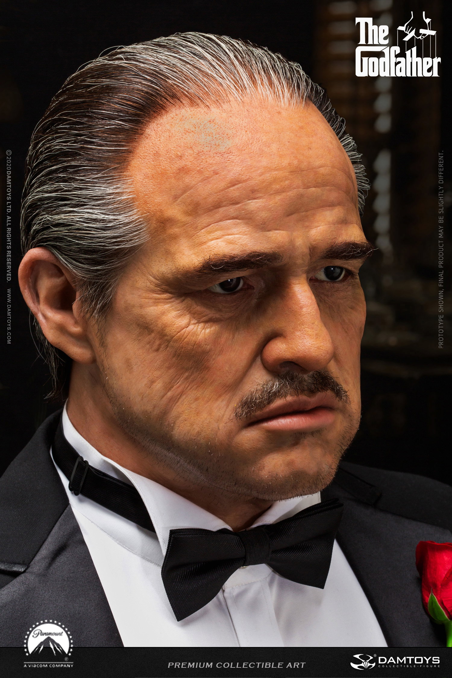 1972 1/1 scale silicone collector's edition bust image 9