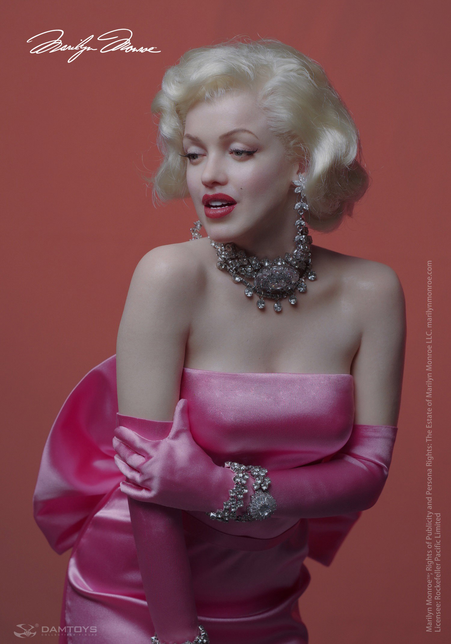 Marilyn Monroe 1/3 scale hyper-realistic statue image 2