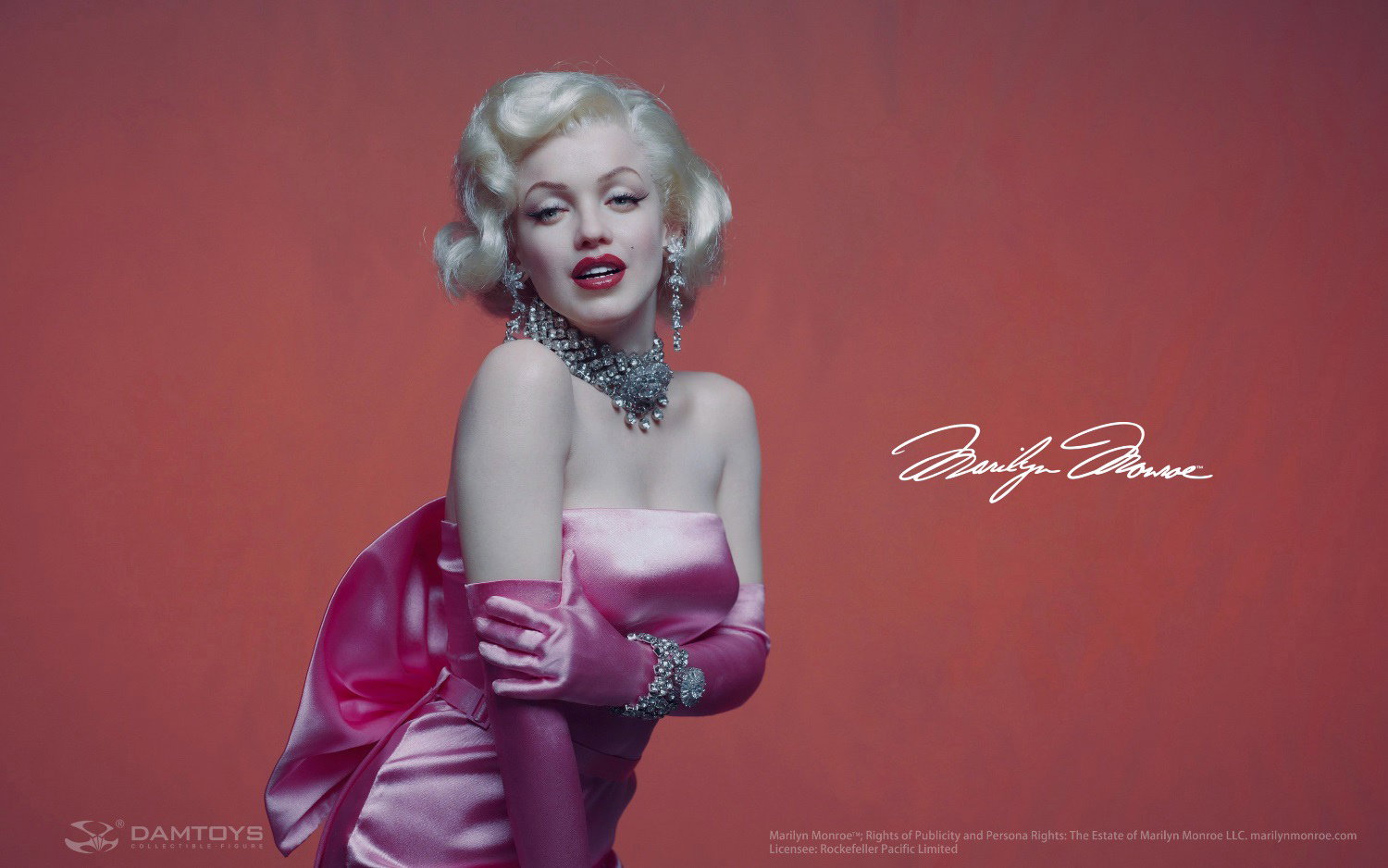 Marilyn Monroe 1/3 scale hyper-realistic statue image 3