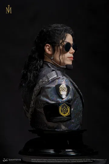 Michael Jackson 1/1 Hyperrealistic Bust Statue