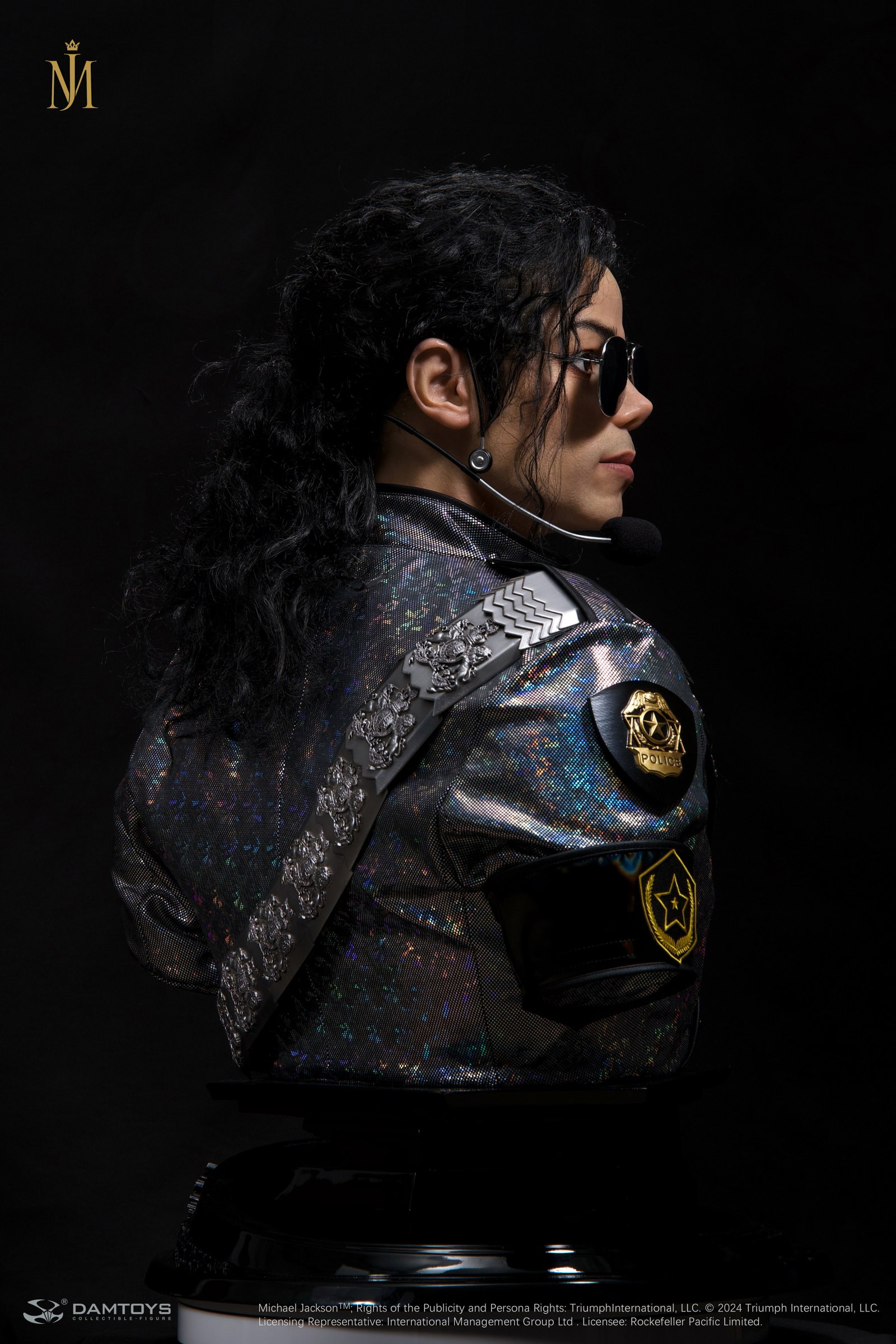 Michael Jackson 1/1 Hyperrealistic Bust Statue image 2