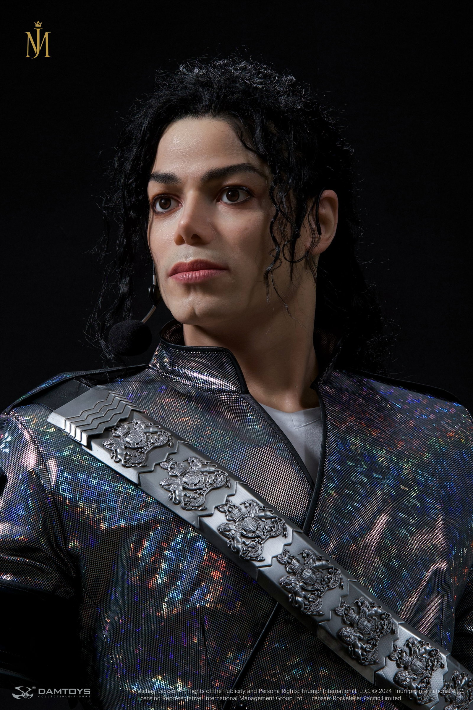 Michael Jackson 1/1 Hyperrealistic Bust Statue image 4