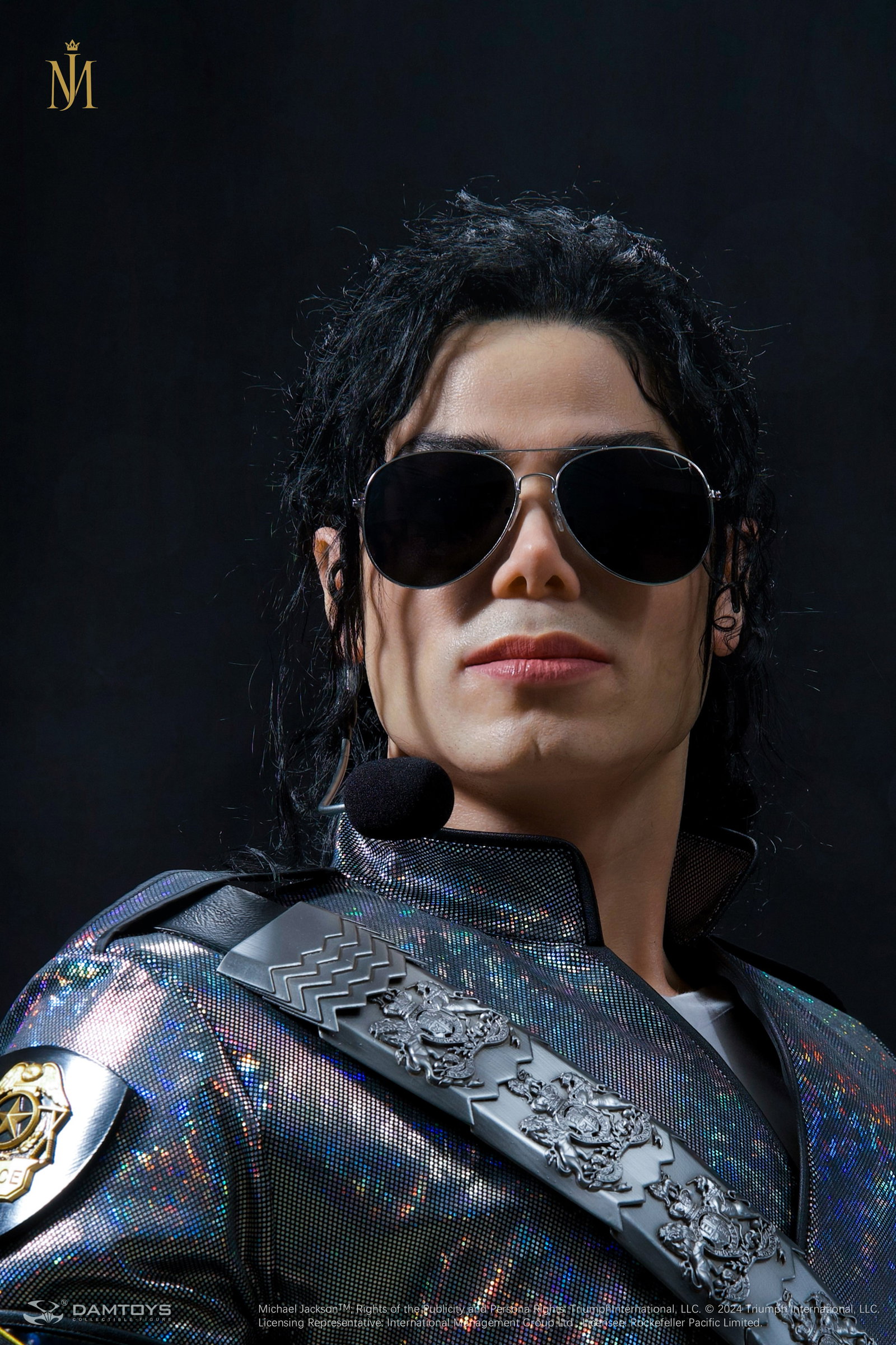 Michael Jackson 1/1 Hyperrealistic Bust Statue image 8