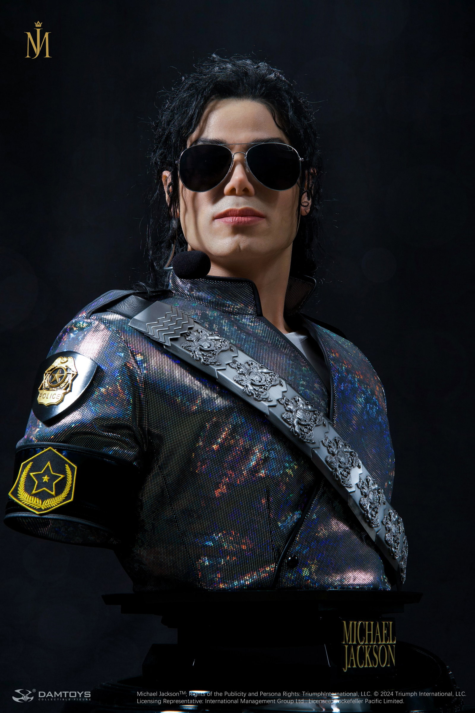 Michael Jackson 1/1 Hyperrealistic Bust Statue image 9