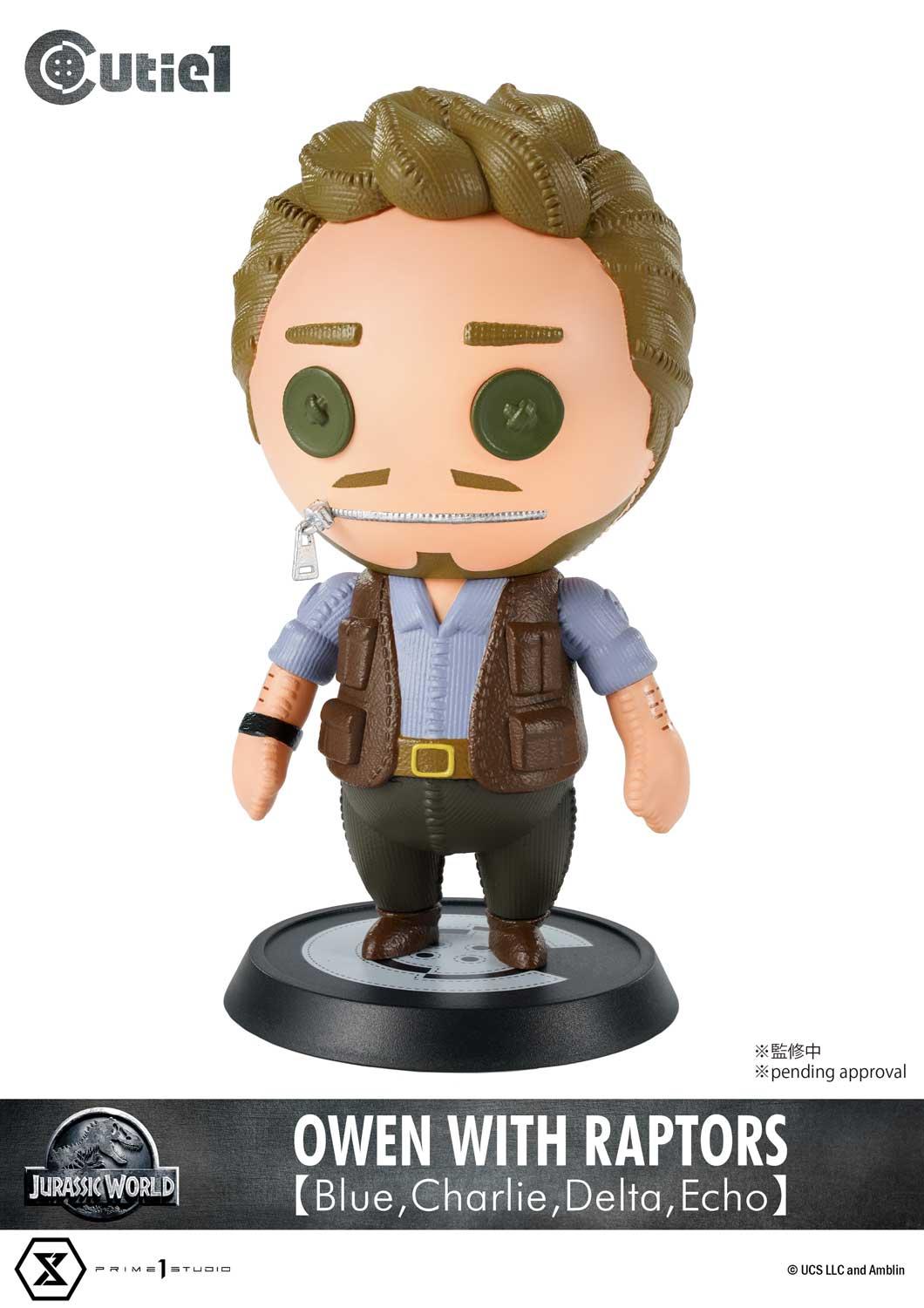 Cutie1 Jurassic World Owen with Raptors [Blue,Charlie,Delta,Echo] image 10