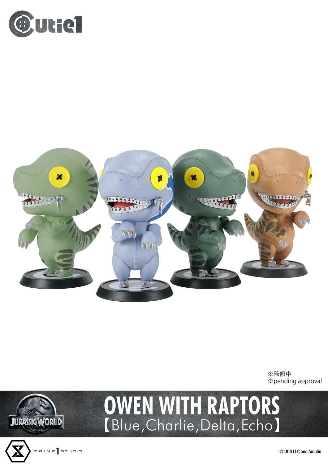 Cutie1 Jurassic World Owen with Raptors [Blue,Charlie,Delta,Echo] image 5