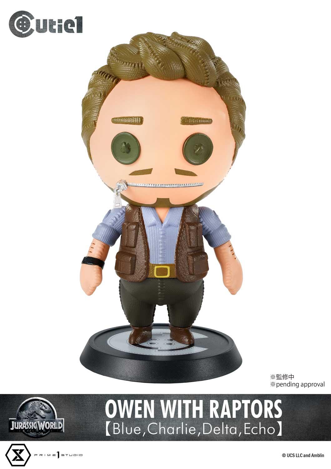 Cutie1 Jurassic World Owen with Raptors [Blue,Charlie,Delta,Echo] image 7
