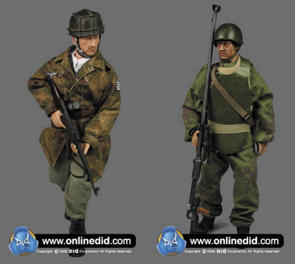 WWII Fallshirmjager VS Soviet Shocktroop - Gunther Meyer & Evgeny Konovalov image 3