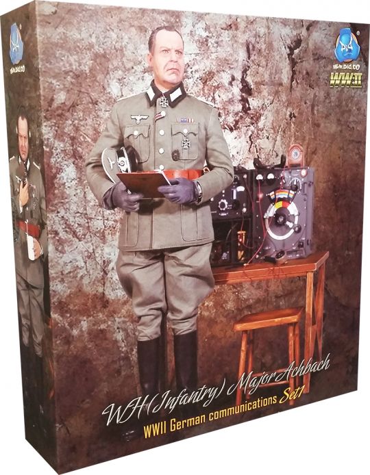Major Achbach WW2 German communications Set1-WH (Infantry) image 1