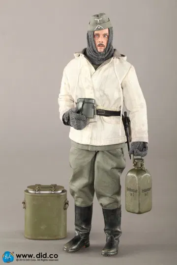 WWII German Army Supply Duty - Hans (Normal Eyes Version)