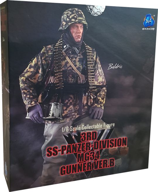 SS-Panzer-Division MG34 Gunner - Baldric image 1