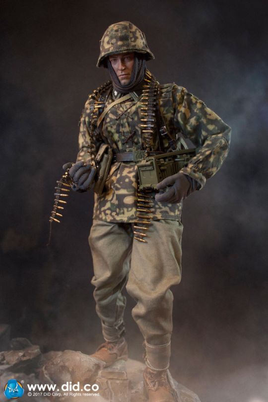 SS-Panzer-Division MG34 Gunner - Baldric image 2