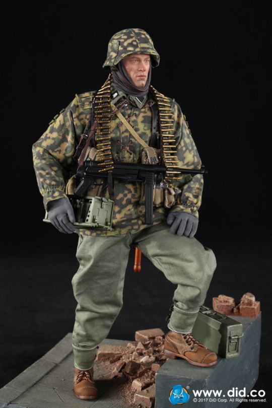 SS-Panzer-Division MG34 Gunner - Baldric image 3