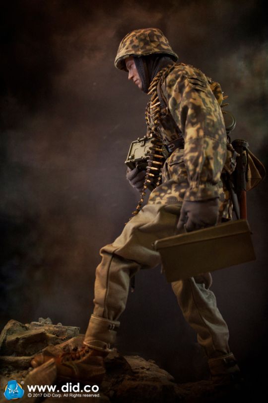 SS-Panzer-Division MG34 Gunner - Baldric image 5