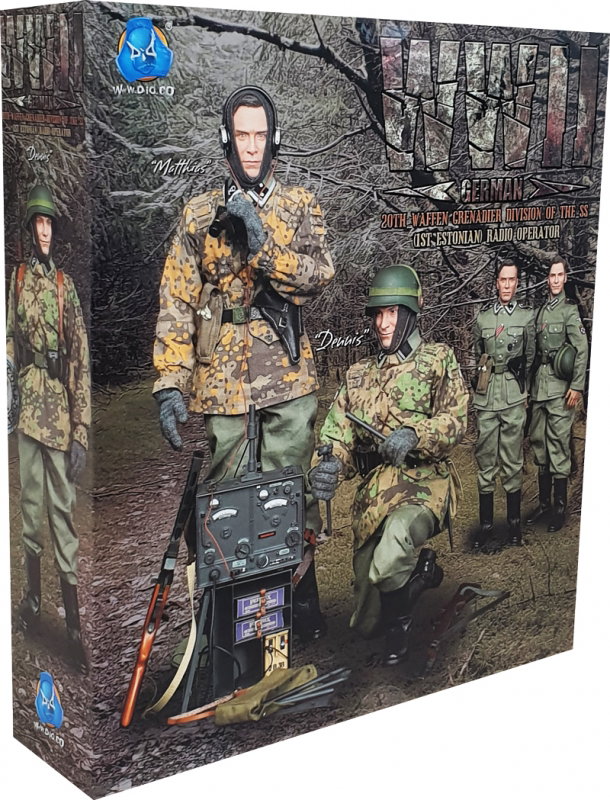 WWII Germany 20th Waffen Grenadier Division Of The SS (1st Estonian) Radio
Operator - Matthias image 1