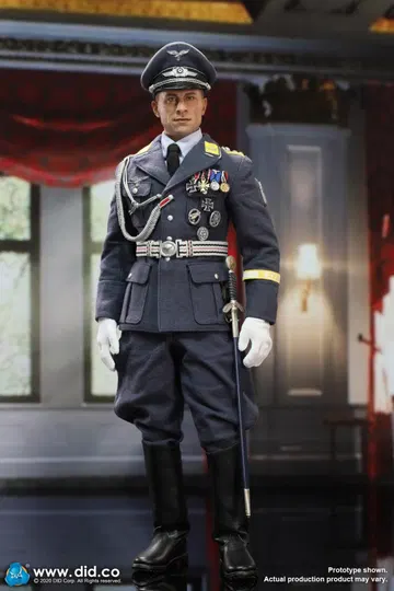 WWII German Luftwaffe Captain - Willi
