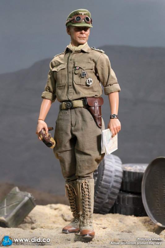 WWII German Afrika Korps Infantry Captain - Wilhelm image 10