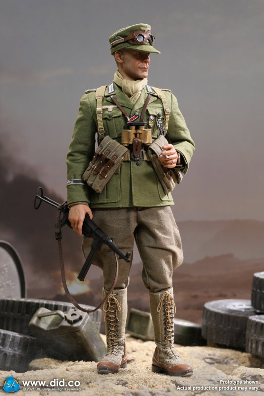 WWII German Afrika Korps Infantry Captain - Wilhelm image 4