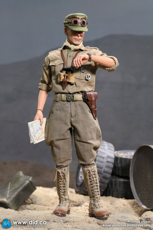 WWII German Afrika Korps Infantry Captain - Wilhelm image 6