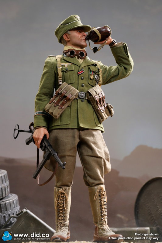 WWII German Afrika Korps Infantry Captain - Wilhelm image 7