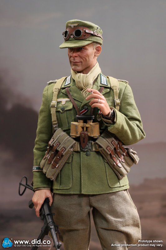 WWII German Afrika Korps Infantry Captain - Wilhelm image 9
