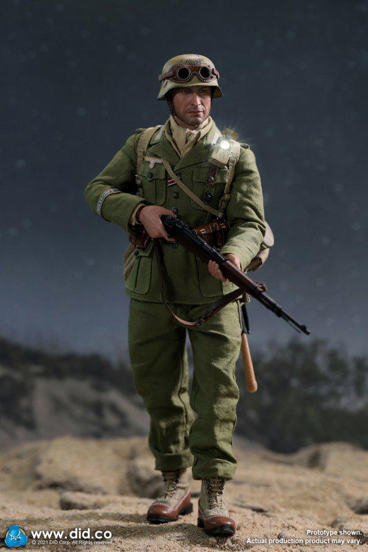WWII German Afrika Korps WH Infantry - Burk image 10