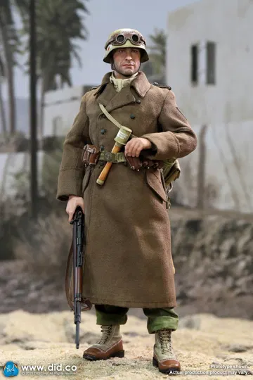 WWII German Afrika Korps WH Infantry - Burk