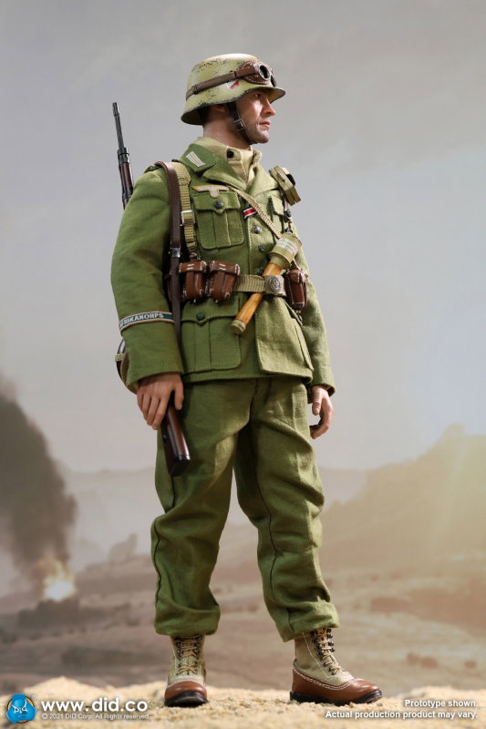 WWII German Afrika Korps WH Infantry - Burk image 6
