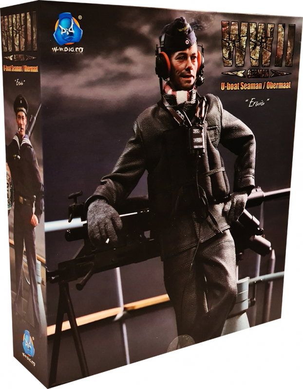 WWII German U-Boat Seaman Obermaat - Erwin image 1