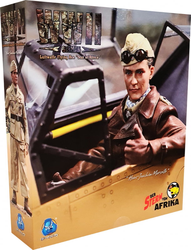WWII German Luftwaffe Flying Ace Star Of Afrika - Hans-Joachim Marseille image 1
