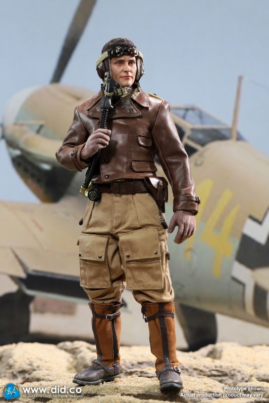 WWII German Luftwaffe Flying Ace Star Of Afrika - Hans-Joachim Marseille image 2