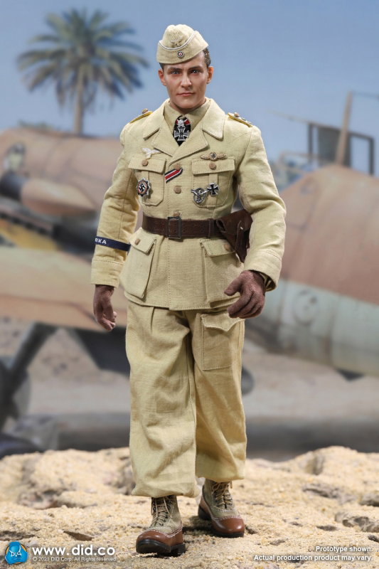 WWII German Luftwaffe Flying Ace Star Of Afrika - Hans-Joachim Marseille image 3
