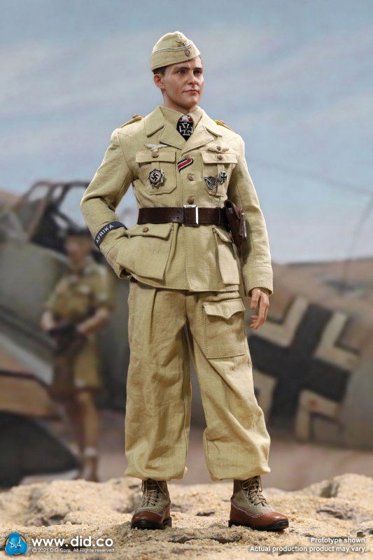 WWII German Luftwaffe Flying Ace Star Of Afrika - Hans-Joachim Marseille image 8