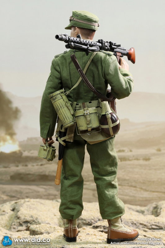 WWII German Afrika Corps WH MG34 Gunner - Bialas image 3